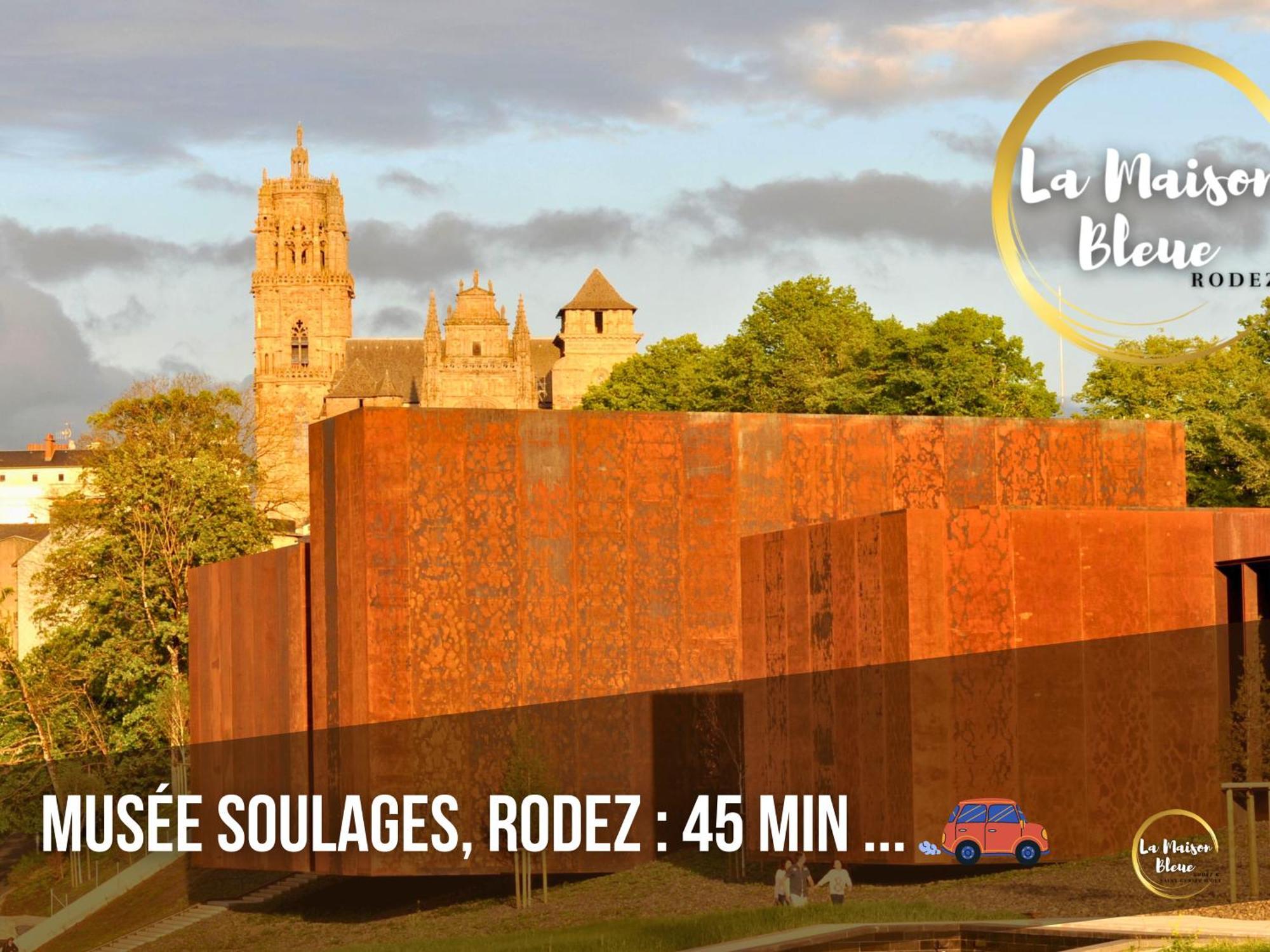 La Maison Bleue, Village Vacances, Piscine, Parking Saint-Geniez-dʼOlt Kültér fotó